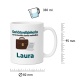 Personalisierte Tasse »Gerichtsvollzieherin«
