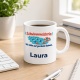 Personalisierte Tasse »Schwimmmeisterin«