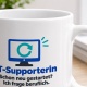Personalisierte Tasse »IT-Supporterin«