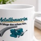 Personalisierte Tasse »Metallbauerin«