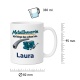 Personalisierte Tasse »Metallbauerin«