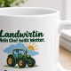 Personalisierte Tasse »Landwirtin«