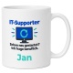 Personalisierte Tasse »IT-Supporter«