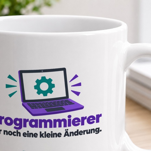 Personalisierte Tasse »Programmierer«