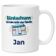 Personalisierte Tasse »Bürokaufmann«