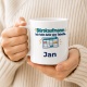 Personalisierte Tasse »Bürokaufmann«