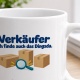 Personalisierte Tasse »Verkäufer«