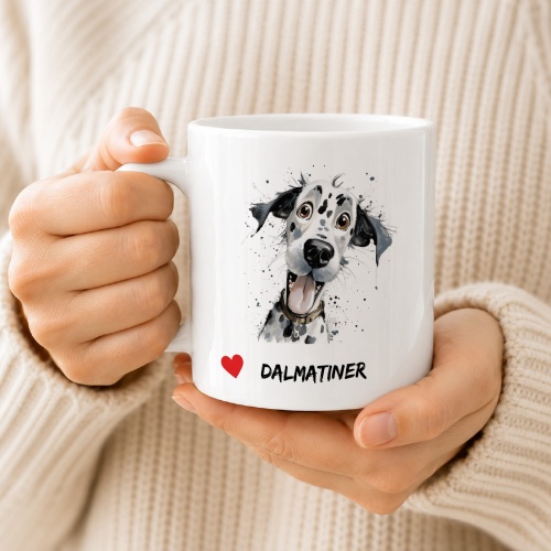 Tasse »Dalmatiner Herz«