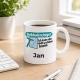 Personalisierte Tasse »Gebäudereiniger«