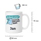 Personalisierte Tasse »Gebäudereiniger«
