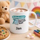 Personalisierte Tasse »Gebäudereiniger«