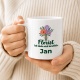Personalisierte Tasse »Florist«