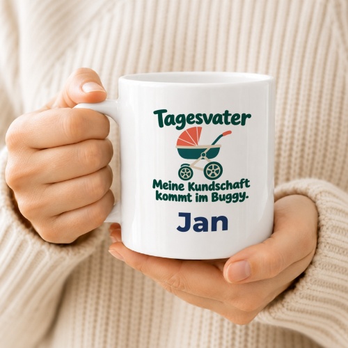 Personalisierte Tasse »Tagesvater«
