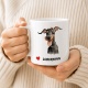 Tasse »Herz Dobermann«