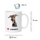 Tasse »Herz Dobermann«