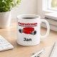 Personalisierte Tasse »Feuerwehrmann«