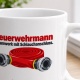 Personalisierte Tasse »Feuerwehrmann«