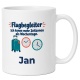 Personalisierte Tasse »Flugbegleiter«