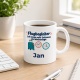 Personalisierte Tasse »Flugbegleiter«