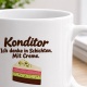 Personalisierte Tasse »Konditor«