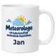 Personalisierte Tasse »Meteorologe«