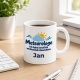Personalisierte Tasse »Meteorologe«