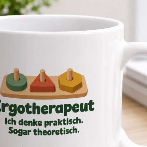 Personalisierte Tasse »Ergotherapeut«