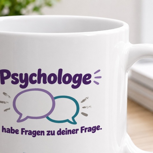Personalisierte Tasse »Psychologe«