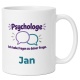 Personalisierte Tasse »Psychologe«