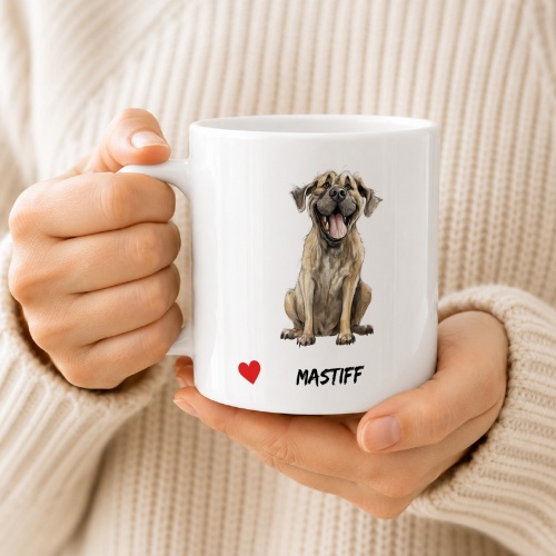 Tasse »Mastiff Herz«