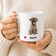 Tasse »Mastiff Herz«