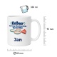 Personalisierte Tasse »Kellner«
