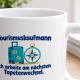 Personalisierte Tasse »Tourismuskaufmann«