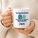 Personalisierte Tasse »Tourismuskaufmann«
