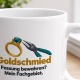 Personalisierte Tasse »Goldschmied«