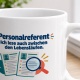 Personalisierte Tasse »Personalreferent«