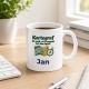 Personalisierte Tasse »Kartograf«