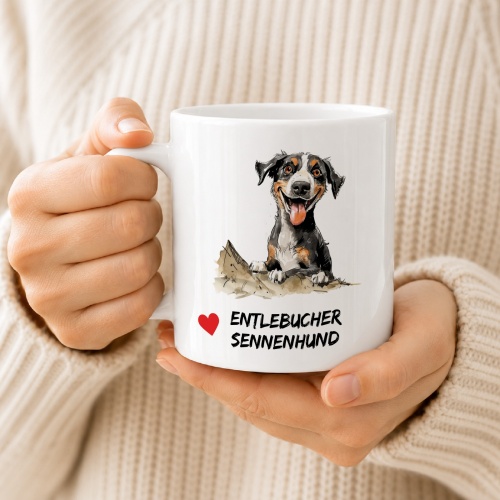 Tasse »Entlebucher Sennenhund«