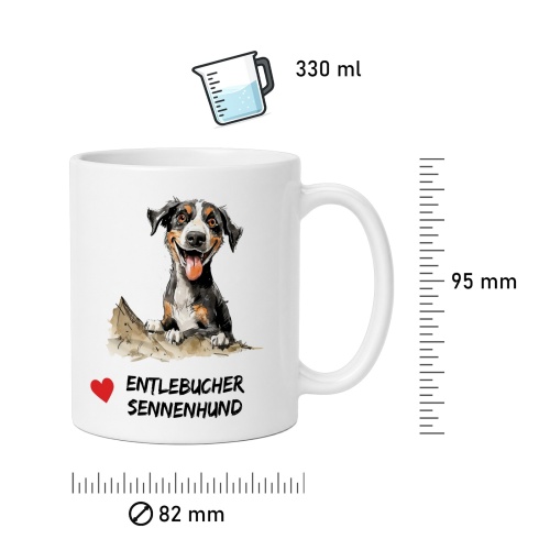 Tasse »Entlebucher Sennenhund«
