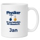 Personalisierte Tasse »Physiker«