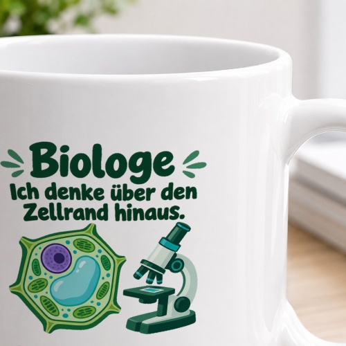Personalisierte Tasse »Biologe«