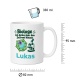Personalisierte Tasse »Biologe«