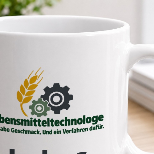 Personalisierte Tasse »Lebensmitteltechnologe«