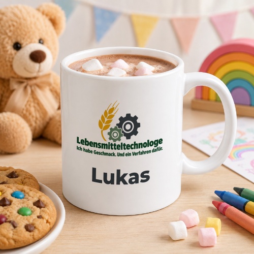 Personalisierte Tasse »Lebensmitteltechnologe«