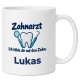 Personalisierte Tasse »Zahnarzt«