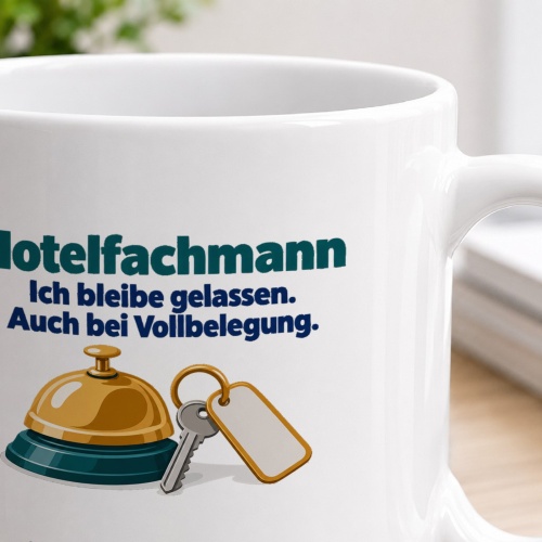 Personalisierte Tasse »Hotelfachmann«