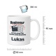 Personalisierte Tasse »Regisseur«