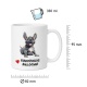 Tasse »Herz Französische Bulldogge«