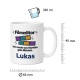 Personalisierte Tasse »Filmeditor«