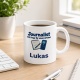 Personalisierte Tasse »Journalist«